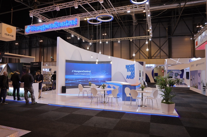 HungaroControl stand at the World ATM Congress