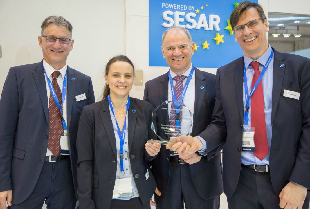 HungaroControl has won Jane’s Air Traffic Control Awards for Remote Tower technology