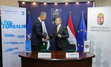Cooperation agreement between Ministry of Defense and HungaroControl