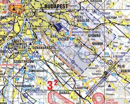 Updated ICAO 1:500 000 scale map 2025