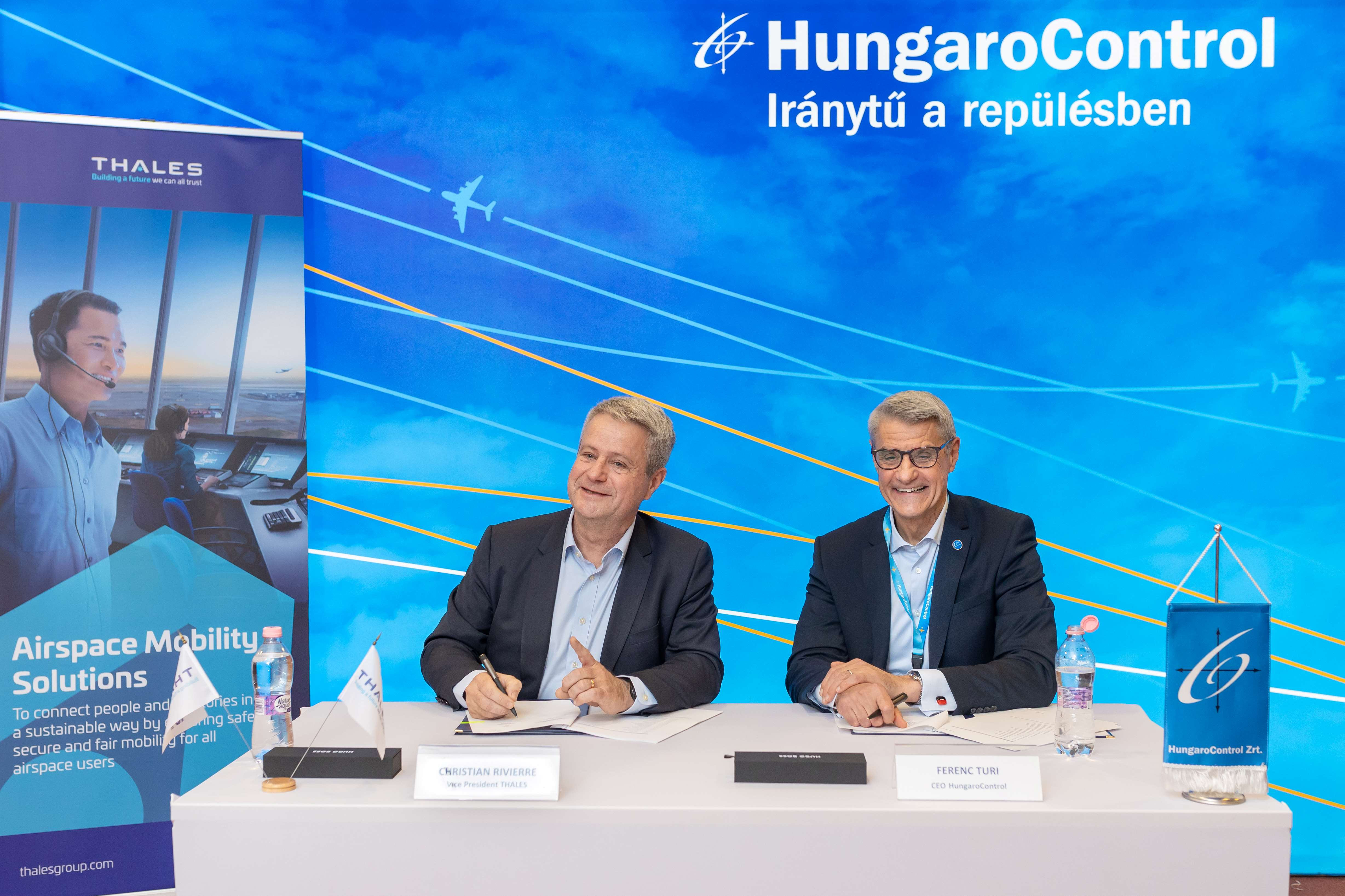 HungaroControl upgrades its ATC System with Thales’ TopSky - ATC One offering and joins Alliance One users’ group